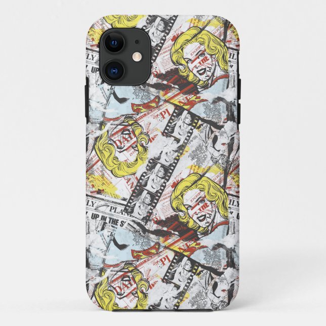 Coques Case-Mate iPhone Supergirl Comic Capers Pattern 2 (Dos)