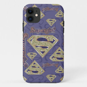 Etui iPhone Case-Mate Supergirl Fancy Logo Collage
