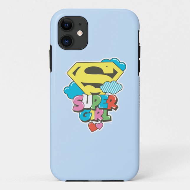 Coques Case-Mate iPhone Supergirl J-Pop 5 (Dos)