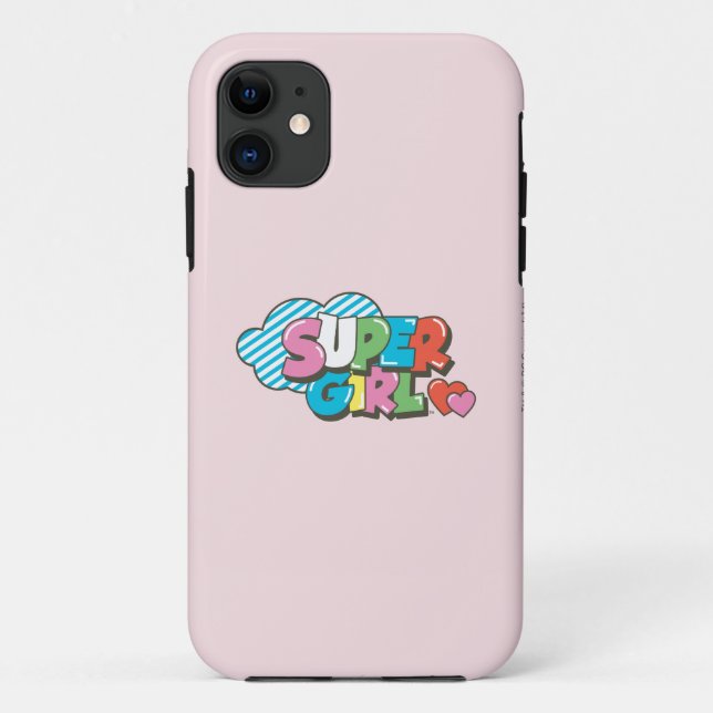 Coques Case-Mate iPhone Supergirl J-Pop 9 (Dos)