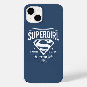 Coque Case-Mate iPhone Supergirl mieux que jamais Retro Graphic