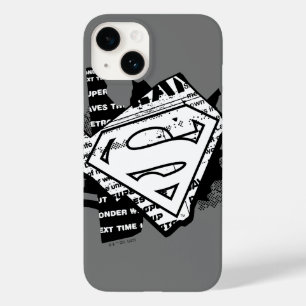 Coque Case-Mate iPhone Supergirl Newsprint S-Shield