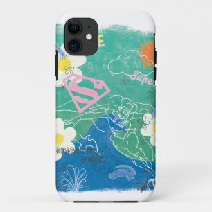 Coques Pour iPhone Supergirl Partagez l'Esprit et l'Amour