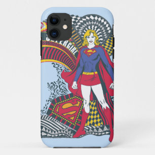 Coque Case-Mate iPhone Supergirl Random World 1