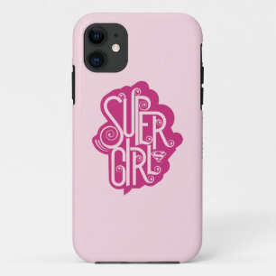 Coque iPhone 11 Supergirl Swirl 1