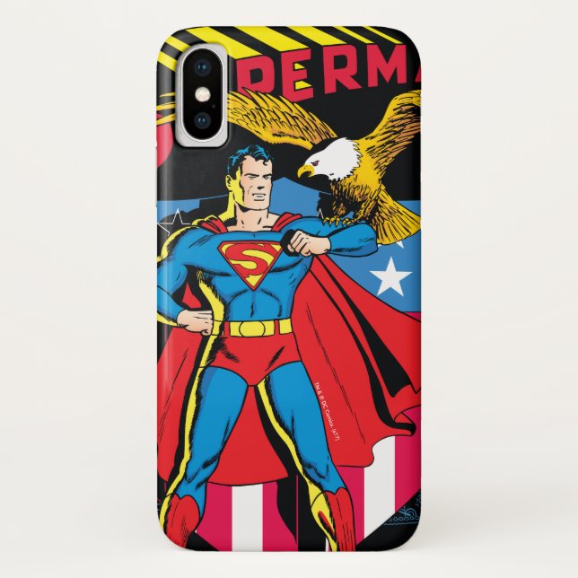 Coques Case-Mate iPhone Superman #14 (Dos)