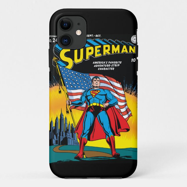 Coques Case-Mate iPhone Superman #24 (Dos)