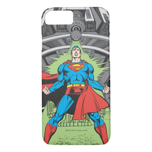 Coques Case-Mate iPhone Superman exposé à la kryptonite (Dos)