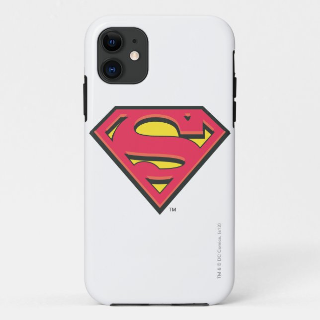 Coques Case-Mate iPhone Superman S-Shield | Logo classique (Dos)