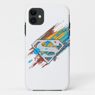 Coque Case-Mate iPhone Superman S-Shield   Logo Paint Streaks