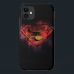 Coque iPhone 11 Superman S-Shield | Logo peint<br><div class="desc">Tendance mensuelle Superman</div>