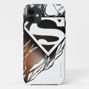 Case-Mate iPhone Case Superman Stylisé   Logo bleu orange