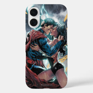 Coque Pour iPhone 16 Superman/Wonder Woman Comic