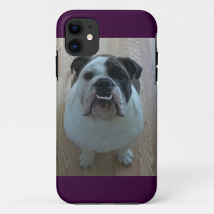 Coques Pour iPhone Support anglais de cas de l'iPhone 5 de bouledogue