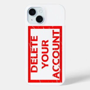 Coque Case-Mate iPhone Supprimer le tampon de votre compte