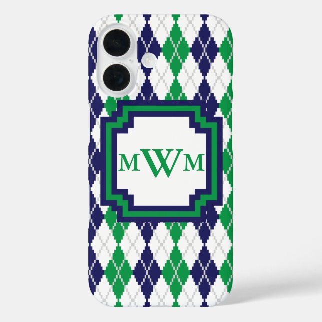 Coques Case-Mate iPhone Sur le boîtier téléphonique Coque-Mate du Jacquard (Verso)