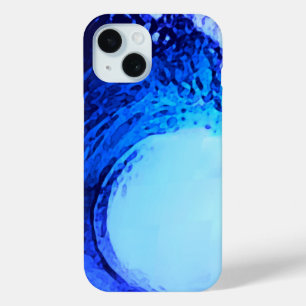 Coque Pour iPhone 15 Surf bleu vague