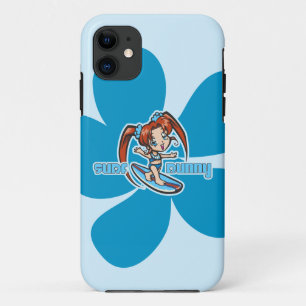Etui iPhone Case-Mate Surf Bunny Surfer Girl Cartoon