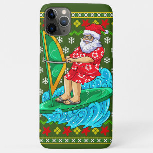 Case-Mate iPhone Case Surf éolien de Père Noël Mele Kalikimaka