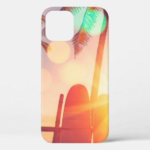 Case-Mate iPhone Case Surf et palmier sur la plage double exposition w