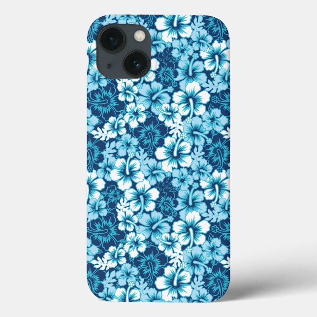 Coques Case-Mate iPhone Surf Floral Hibiscus Motif (Verso)