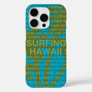 Coque iPhone 16 Pro Surf Hawaii Palm Trees Hawaiian Tropical
