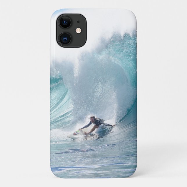 Coques Case-Mate iPhone Surf Legend Rochelle Ballard Surf Hawaiian Wave (Dos)