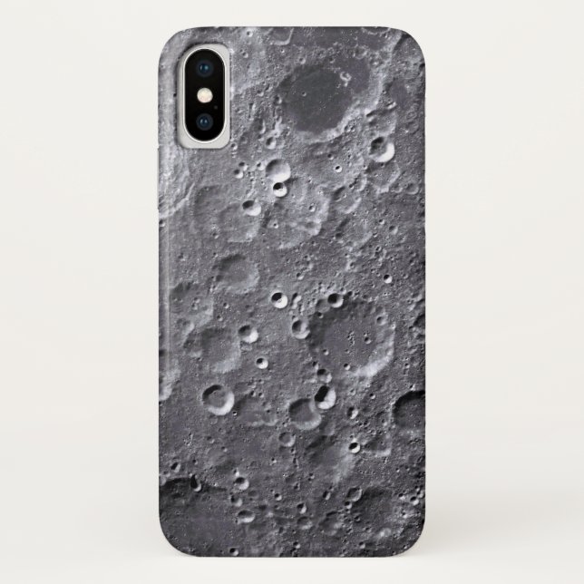 Coques Case-Mate iPhone Surface de lune (Dos)