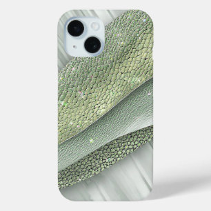 Coque Case-Mate iPhone Surface scintillante avec motifs organiques