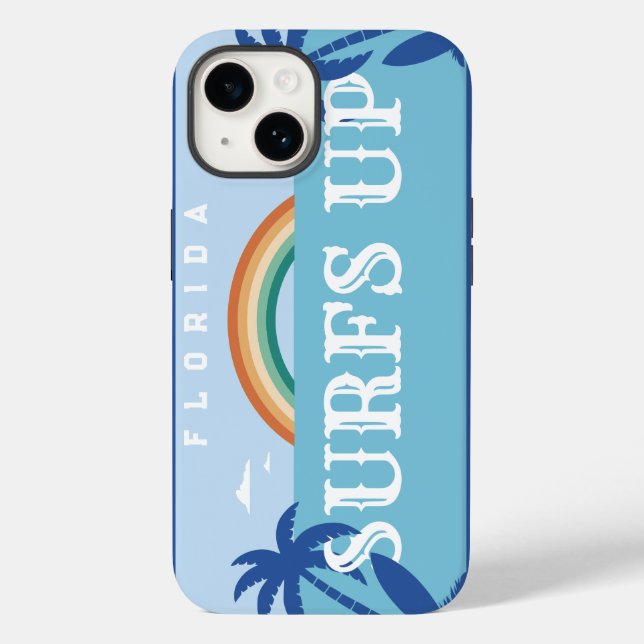 Coques Case-Mate iPhone SURFS customisés EN HAUT FLORIDE (Verso)