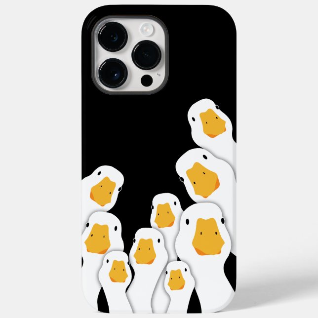 Coques Case-Mate iPhone Surveillance inquiétante : surveillance des oies d (Verso)