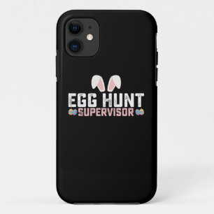 Case-Mate iPhone Case Surveillant de chasse aux œufs Lapin de Pâques drô