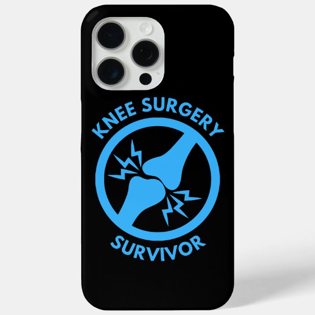 Coques Case-Mate iPhone Survivant de la chirurgie du genou (Verso)