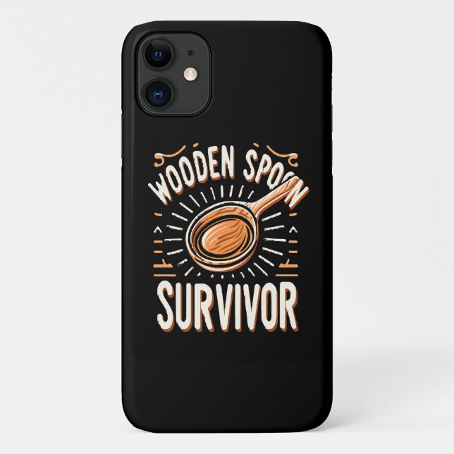 Coques Case-Mate iPhone Survivant de la cuillère en bois (Dos)