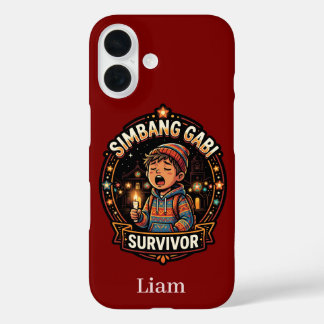 Coque Pour iPhone 16 Survivant de Simbang Gabi Noël américain philippin