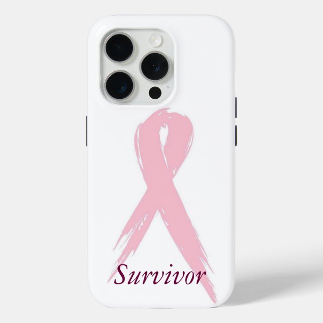 Coques Case-Mate iPhone Survivant du cancer du sein (Verso)
