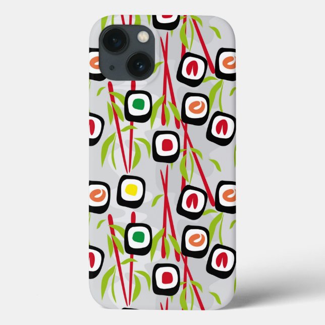 Coques Case-Mate iPhone Sushi background (Verso)