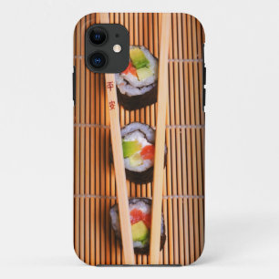 Coques Pour iPhone Sushi et baguettes en bois