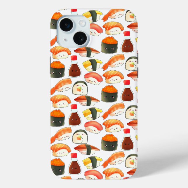 Coques Case-Mate iPhone Sushi Mignon (Verso)