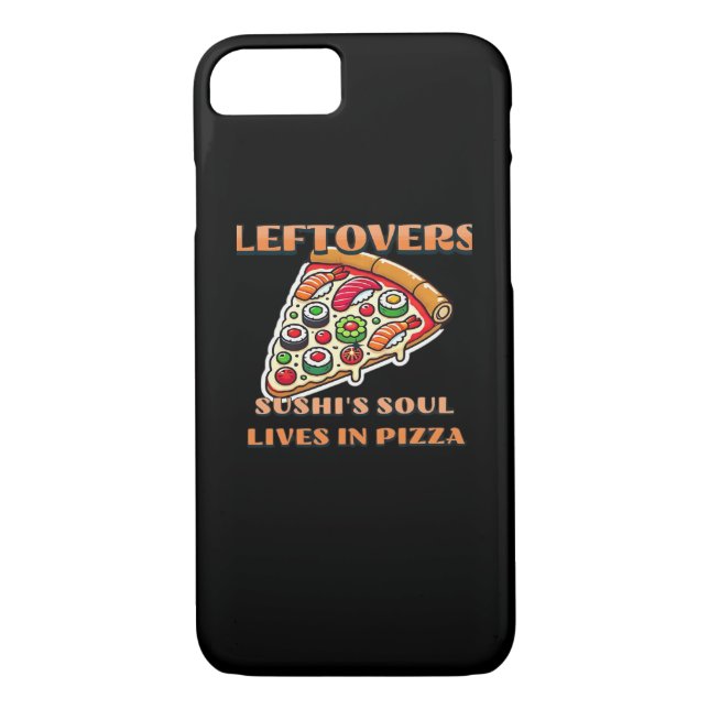 Coques Case-Mate iPhone Sushi Pizza Art - Les Leftots Sont Pour Les Clas Q (Dos)
