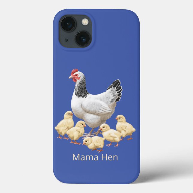 Coques Case-Mate iPhone Sussex Chicken Mama Hen et Chicks (Verso)