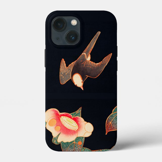 Coques Case-Mate iPhone Swallow and Camellia (1900) par Ito Jakuchu (Verso)
