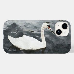 Coque Case-Mate iPhone Swan impressionniste