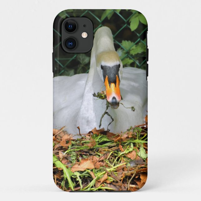 Coques Case-Mate iPhone Swan sur son nid (Dos)