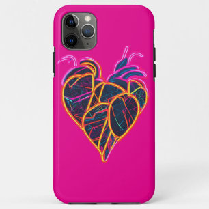 Case-Mate iPhone Case Sweat - shirt à capuche cardiaque anatomique néon 