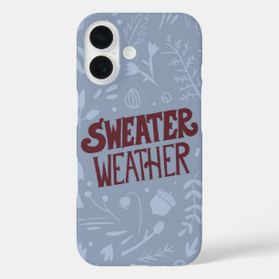 Coque Pour iPhone 16 Sweather Automne confortable