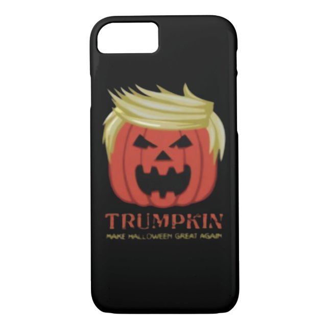 Coques Case-Mate iPhone Sweatshirt, Trumpkin, Merche d'Halloween (Dos)