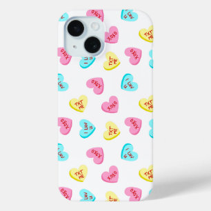 Coque Case-Mate iPhone Sweet Candy Hearts Valentines Day