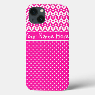 Etui iPhone Case-Mate Sweet Candy rose et blanc Personnalisé iPad 2/3/4