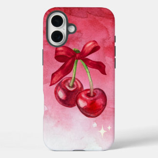 Coque Pour iPhone 16 Plus Sweet Cherry Delight